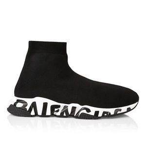 Mens Balenciaga Speed Graffiti Sneakers